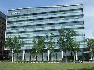 The building in which Hitachi Systems' new business base is located