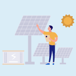 太陽光&蓄電池で再生可能エネルギーを導入