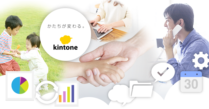 かたちが変わる。kintone