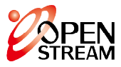 オープンストリーム社ロゴ