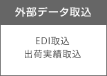 【外部データ取込】EDI取込・出荷実績取込