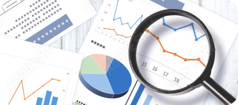 企業の成長に合わせたデータ分析・集計の設定が可能です。