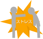 職場や家庭での人間関係や、仕事のプレッシャーなど