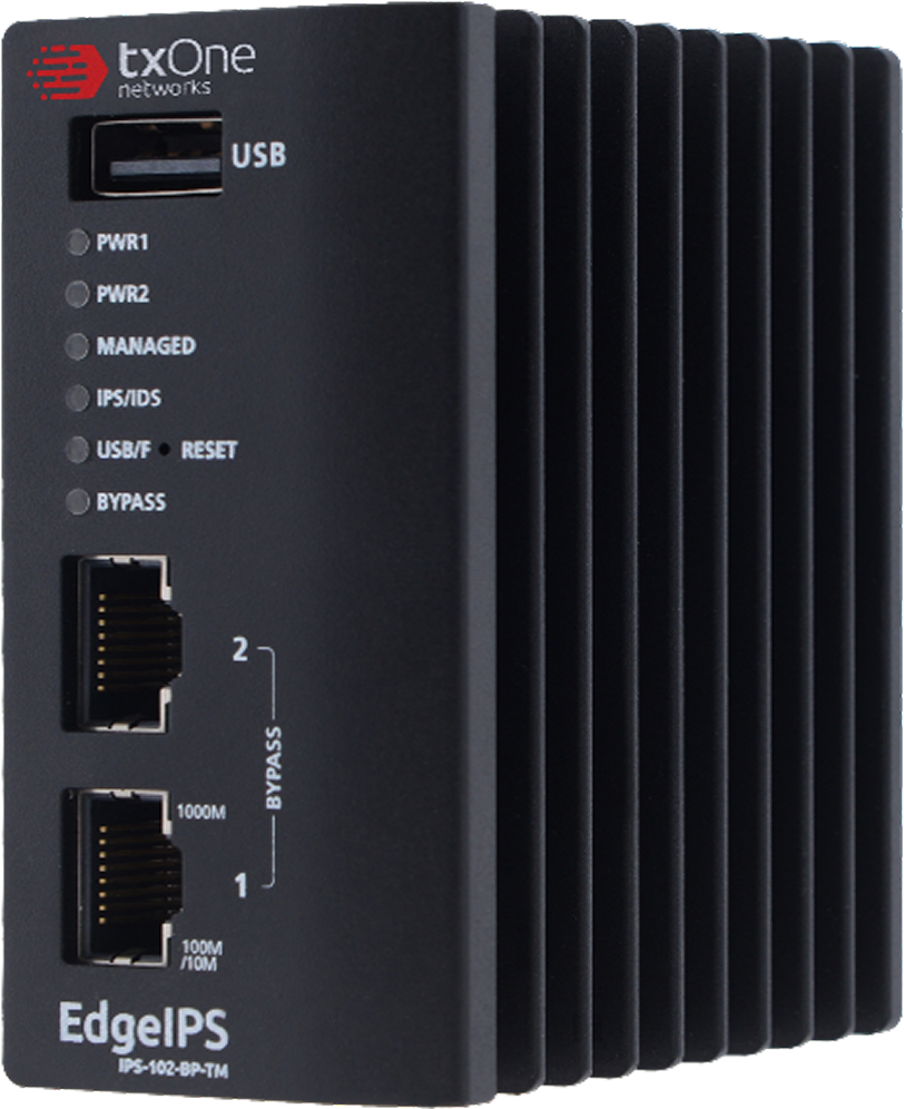 産業用プロトコルに対応した名刺サイズで産業機器を守るIPS（侵入防御装置）