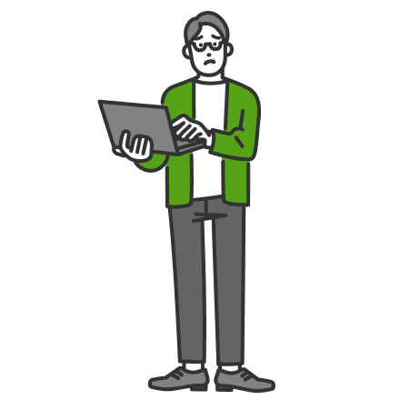 インサイドセールス担当者のイラスト