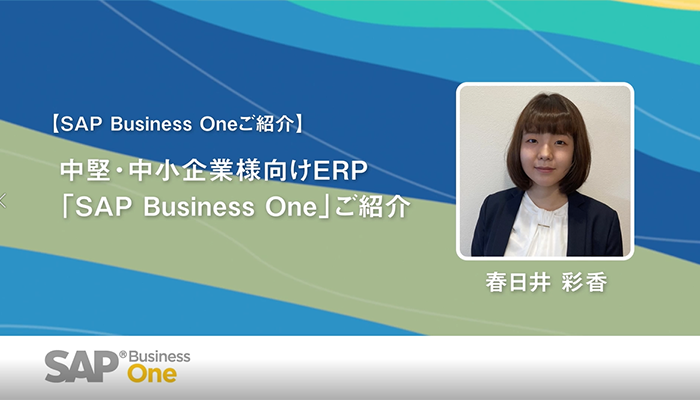 SAP Business One 概要紹介