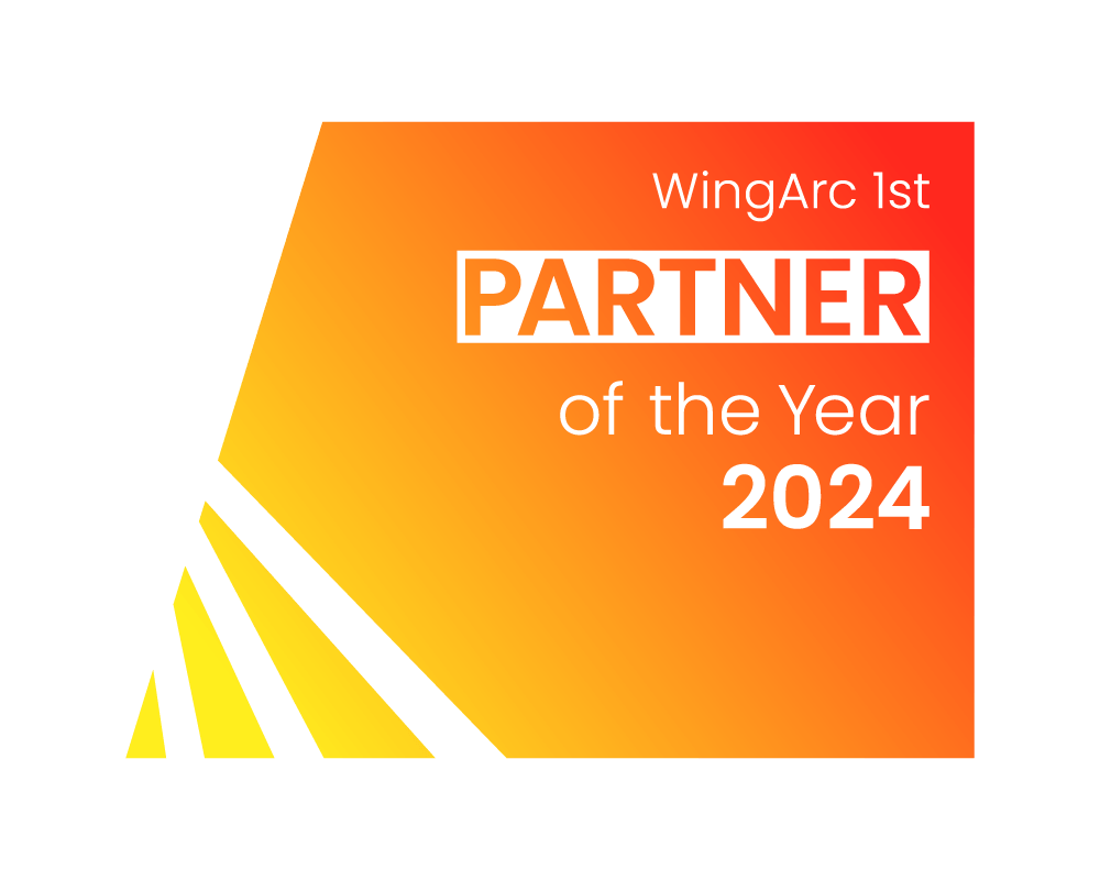 日立システムズが受賞した「WingArc Partner Award 2024」のロゴ