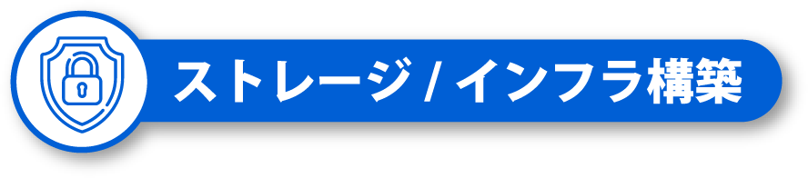 ストレージ/インフラ構築