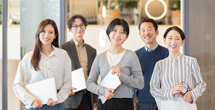 多様な人財の活躍推進：従業員とともに