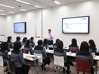 宮崎県立延岡高等学校 企業訪問を受け入れ