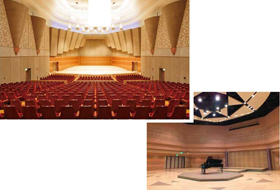 日立システムズホール仙台　コンサートホールと交流ホール